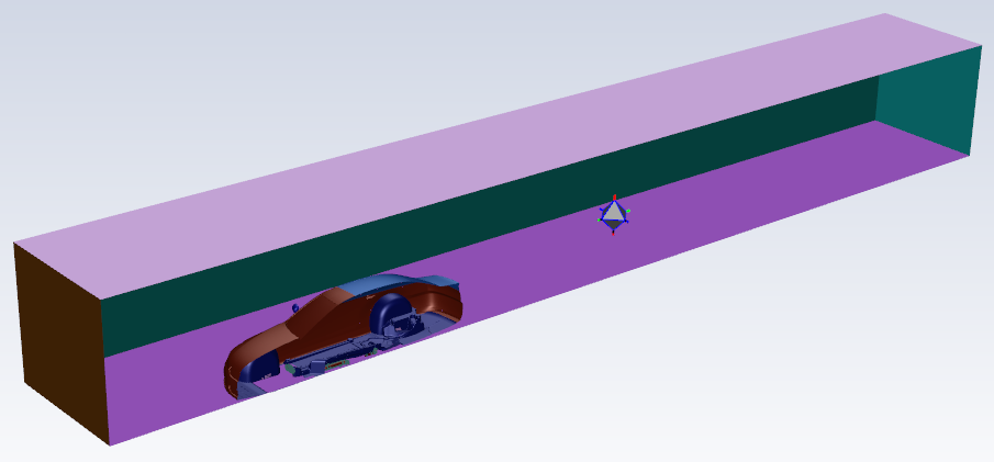 Identifying a Fluid Region in the Wake Behind a Car