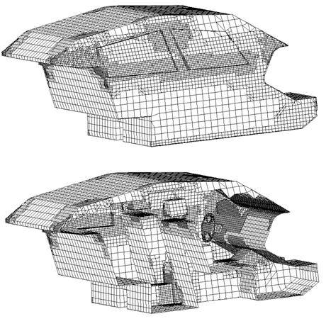 CutCell Mesh After Boundary Recovery