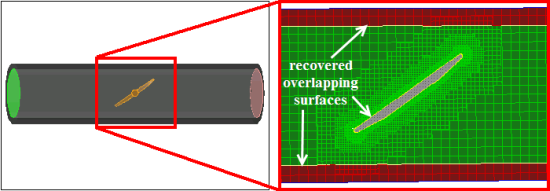 Recovering Overlapping Surfaces