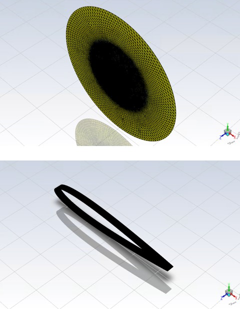 2.5D Mesh Generated by AET Fluent Meshing Step