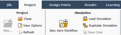 New Aero Workflow