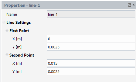 Properties of a Line Surface