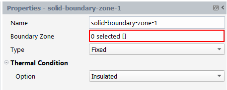 Solid Boundary Properties