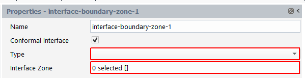 Interface Boundary Condition Properties