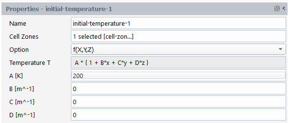 Properties of Initialization (Temperature)