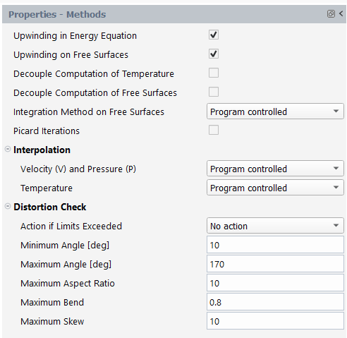 Properties of Methods