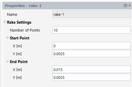 Properties of a Rake Surface