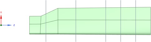 Section Locations Defined Along the 3D Blade