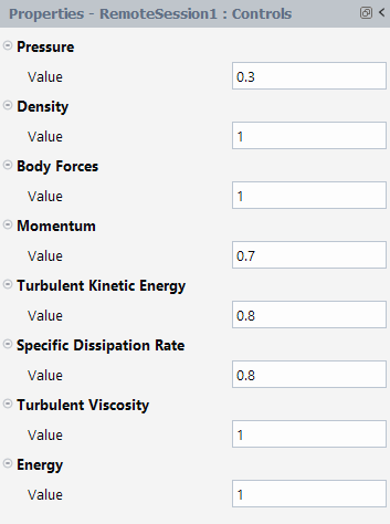 Example Solution Controls