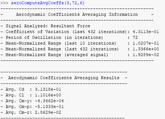 Averaging Results for Connected Simulation With Period and Number of Periods Specified