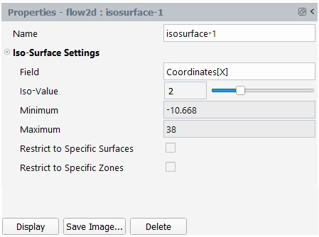 Properties of an Iso-Surface