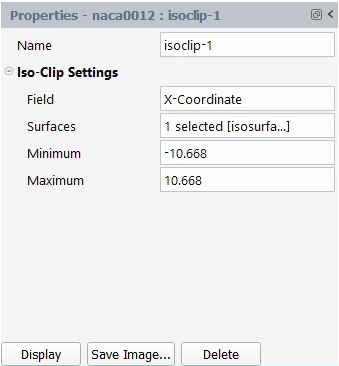 Properties of an Iso-Clip Surface