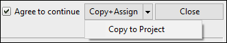 Material Viewer Copy+Assign and Copy to Project