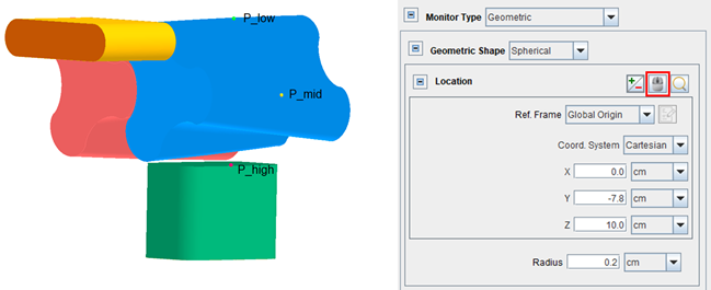 Use Spherical Monitor Probes to Inquire Local Solutions