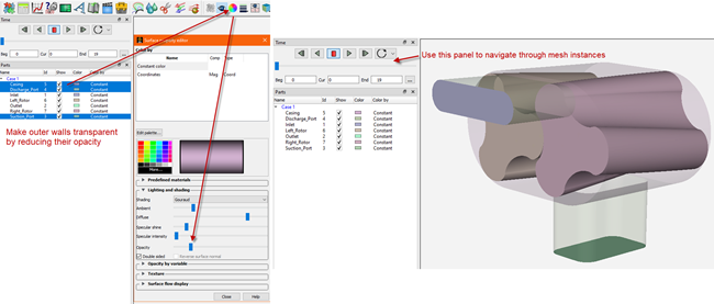 Mesh Preview and View the Results in EnSight