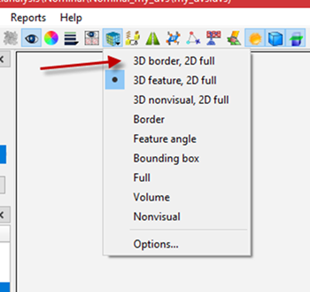 Display options in EnSight