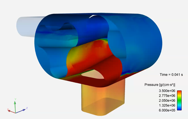 Simulation of Roots Blower Compressor in Ansys Forte