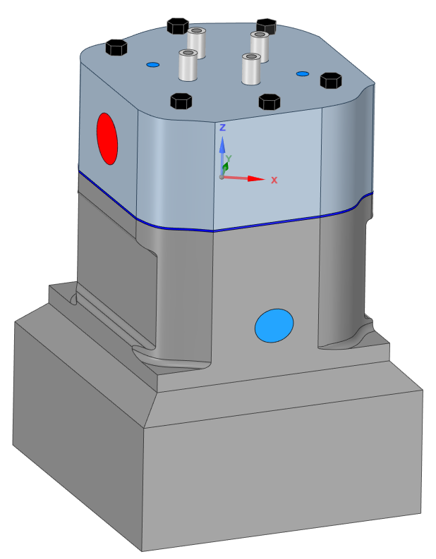 Fluent simulation domain