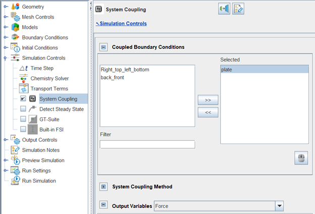 Enable the System Coupling node