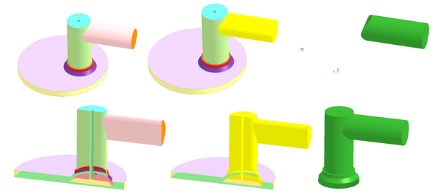 Specifying a sub-volume via Geometry, then selecting, then actual sub-volume displayed