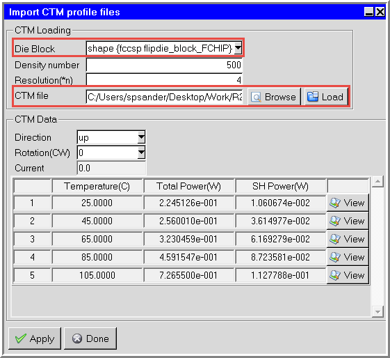 38.6. Import RedHawk CTM Profile