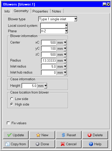 The Blowers Panel (Geometry Tab)