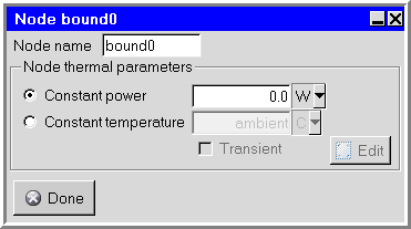 Example of a Node Panel (Boundary Node)