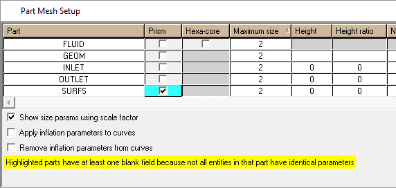 Example of Boundary Layers in Body-Fitted Cartesian Mesh