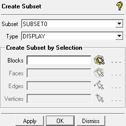 Create Display Subset Window