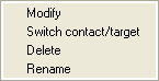 Modify Contacts Options