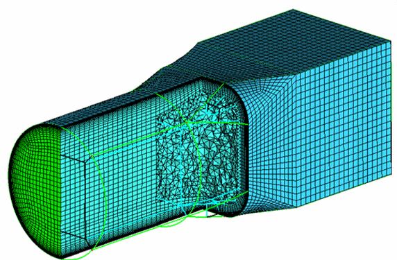 Conversion of a Mapped Block to a Swept Block