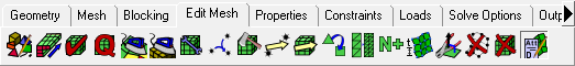Edit Mesh Toolbar