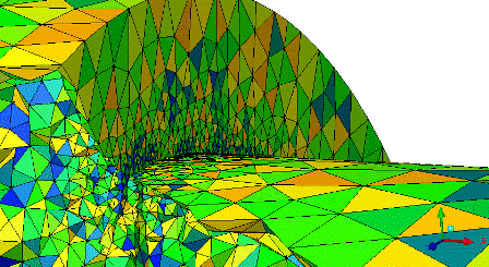 CFD Model with Ignore Wall Thickness Option Disabled