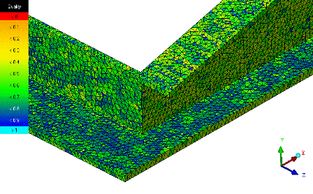 FEA Model with Ignore Wall Thickness Option Disabled