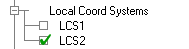 Local Coordinate Systems Tree