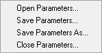 Parameters Options