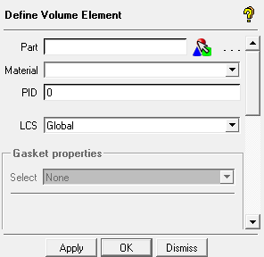 Define Volume Elements DEZ