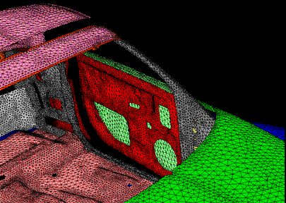 Example of Patch Independent Meshing