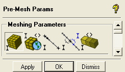 Pre-Mesh Parameters Options