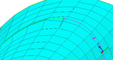 Examples of Project to Surface Intersection