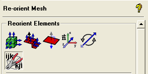 Reorient Mesh Options