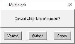 Convert Multiblock