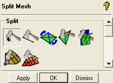 Split Mesh Options