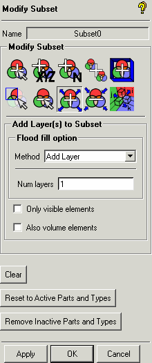 Add Layer(s) to Subset Window