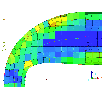 BFCart Mesh Generated Using the Initial Option