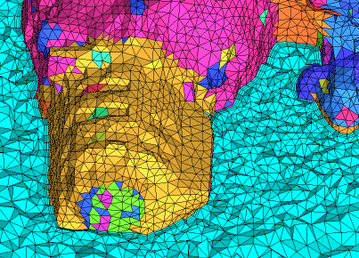 Mesh with Volume Mesh Cut Plane