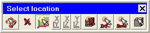 Select Location Toolbar