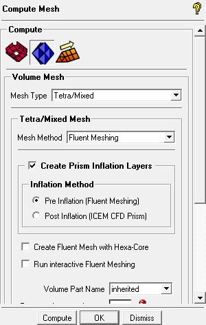 Mesh Inflation Step 5: Generating Pre Inflation Prism Layers