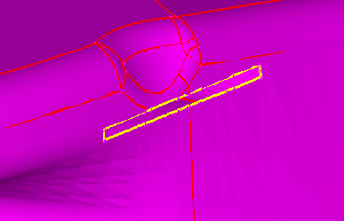 Hole Bounded by Multiple Surfaces