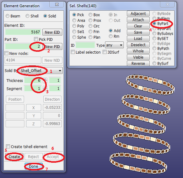 4.9. Generate Solid Elements by Shell Offset